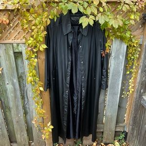 Long Trench Rain Jacket